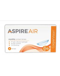 CooperVision Aspire Air Monthly Disposable Contact Lenses 6 Pcs
