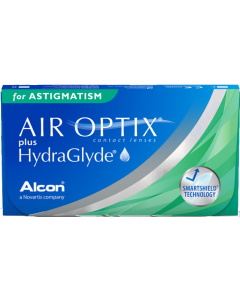 Alcon Air Optix Plus Hydraglyde Toric Monthly Disposable Contact Lenses 3 Pcs