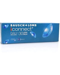 Bausch & Lomb I Connect For Myopia Daily Disposable Contact Lenses 30 Pic