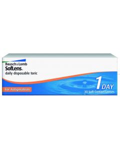 Bausch & Lomb Soflens Astigmatism Daily Disposable Contact Lenses 30 Pcs
